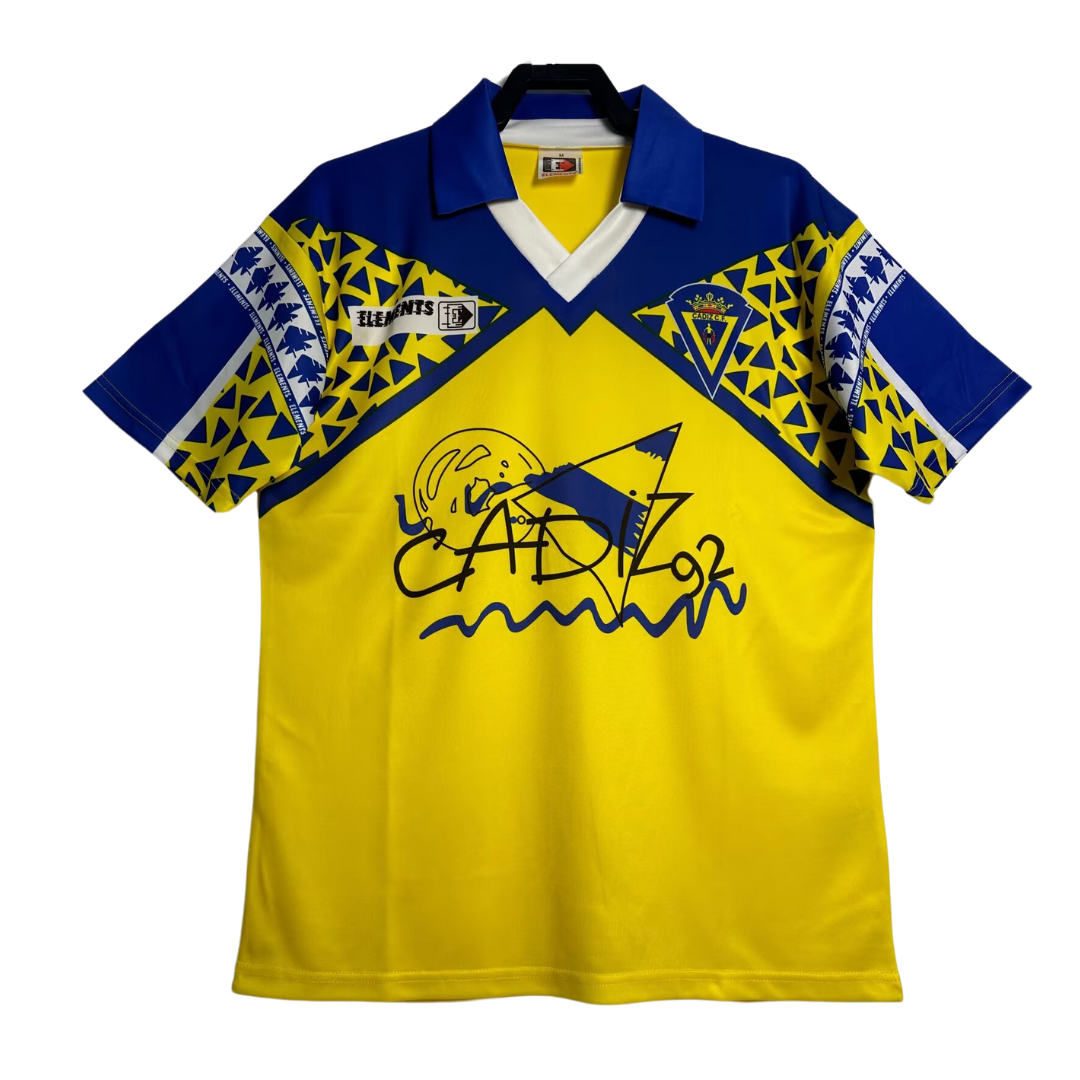 Cádiz CF Home Shirt - 1991-1992