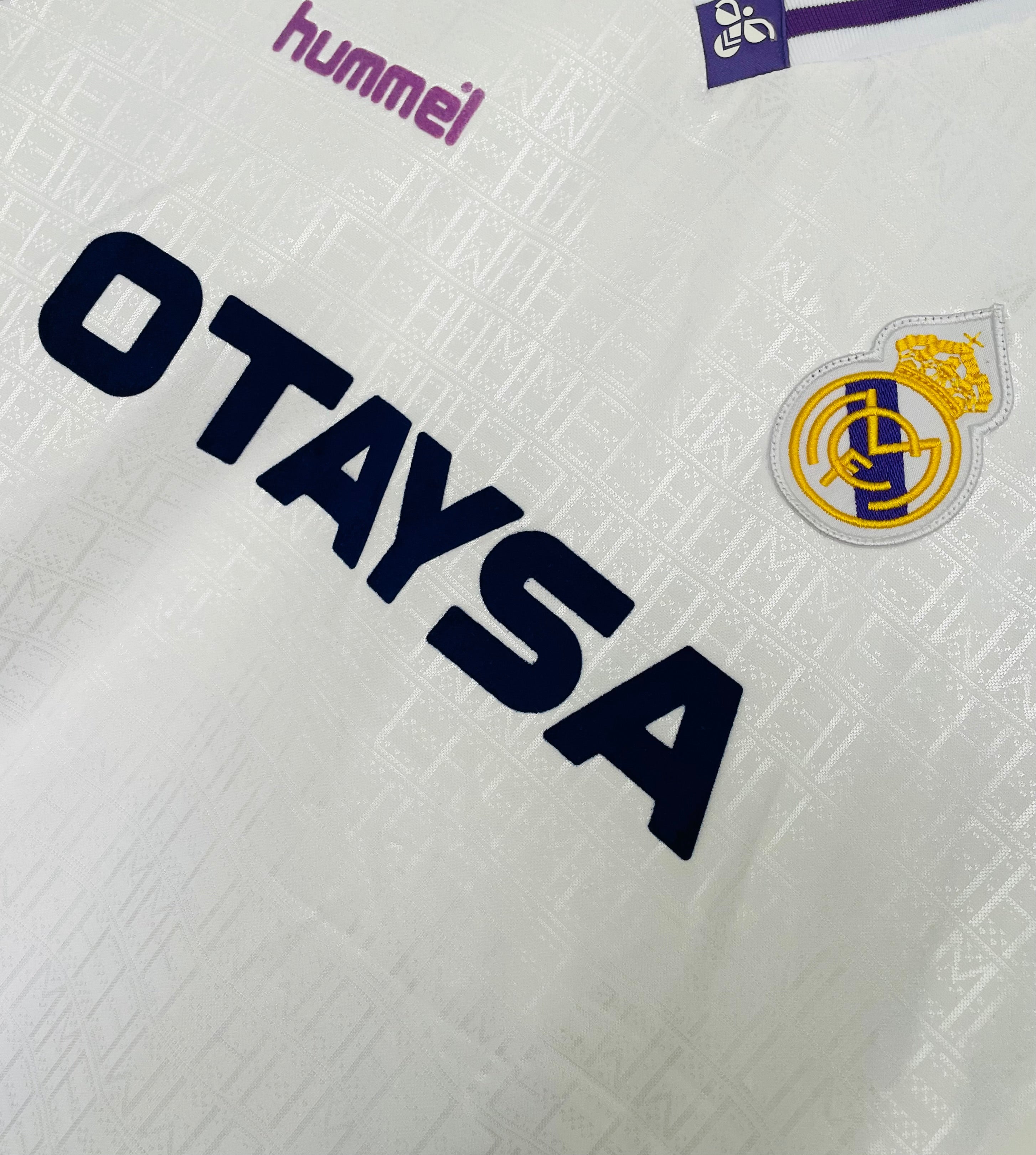 Real Madrid Home Shirt - 1990-1992