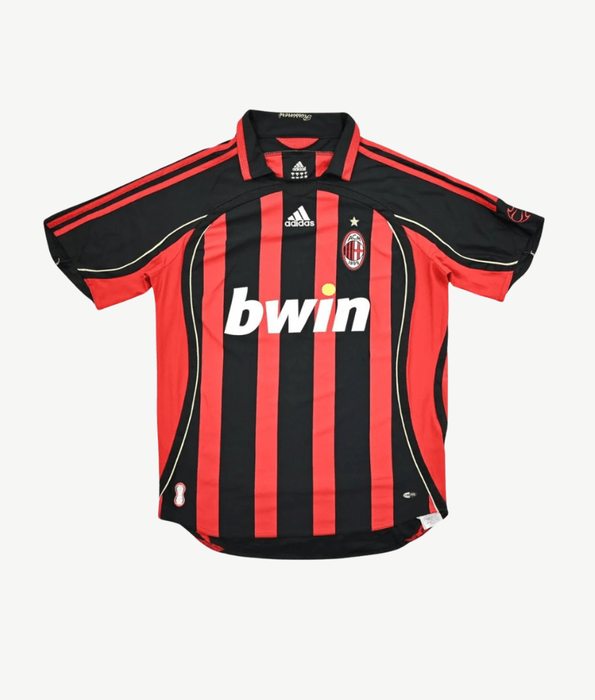 AC MILAN 2006/07 HOME RETRO SHIRT