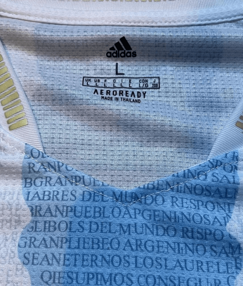 ARGENTINA 2021 'DESIGNED BY SOCCEPT' CONCEPT SHIRT