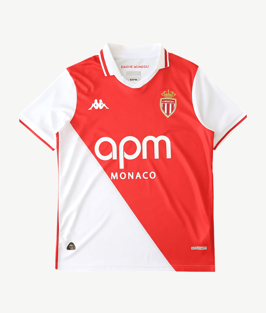 AS MONACO 2024/25 HOME SHIRT