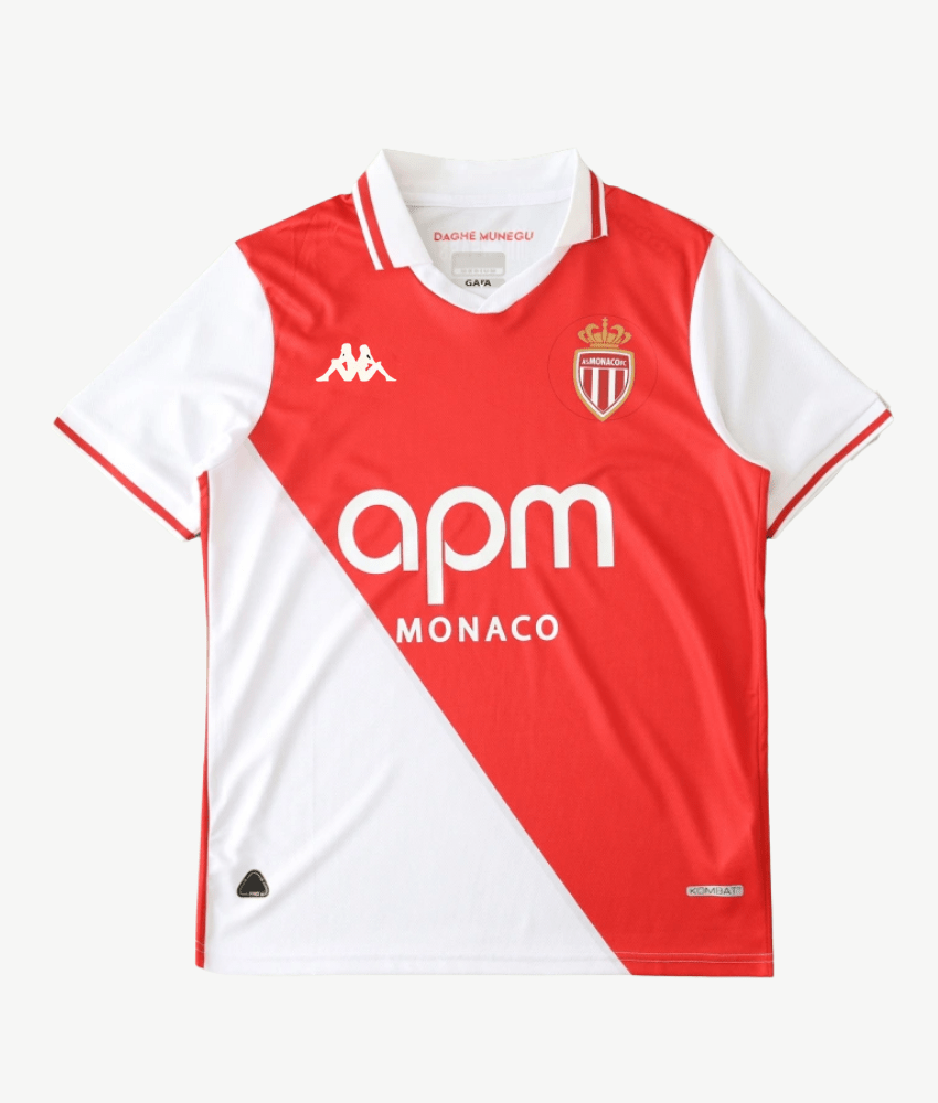 AS MONACO 2025/26 HOME SHIRT