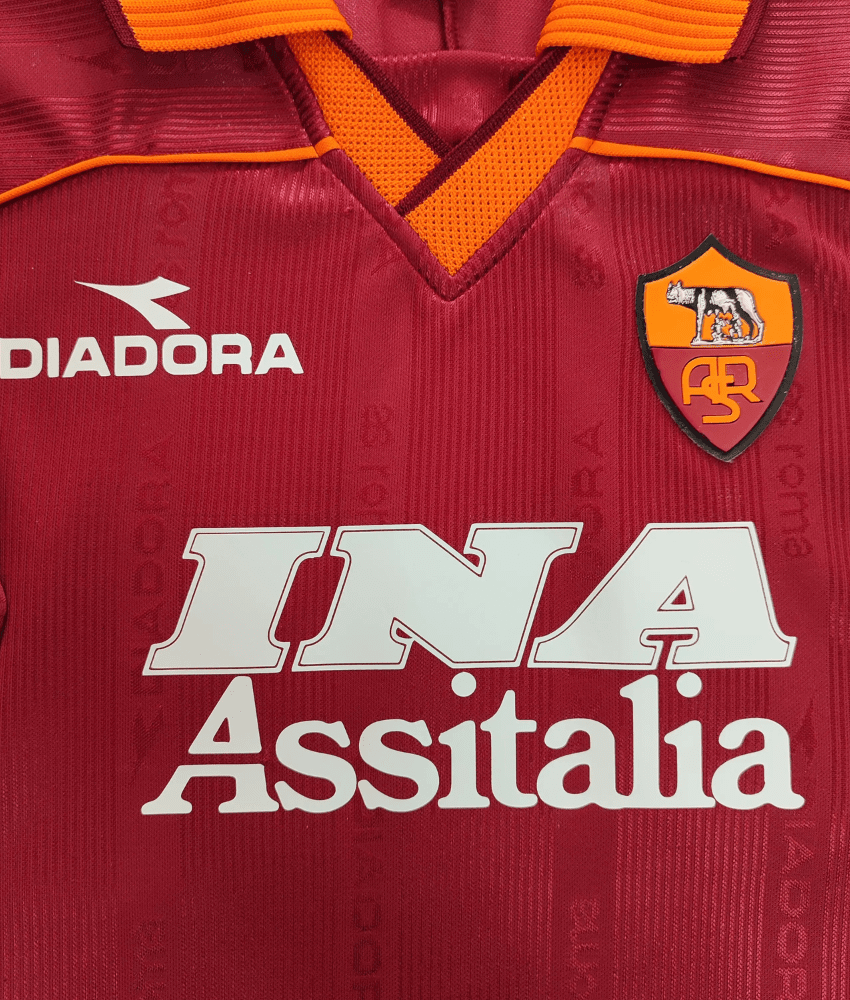 AS ROMA 1999/00 HOME SHIRT