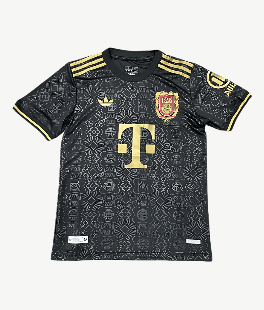 BAYERN MUNICH 2024/25 '125TH ANNIVERSARY BLACK' SPECIAL EDITION SHIRT