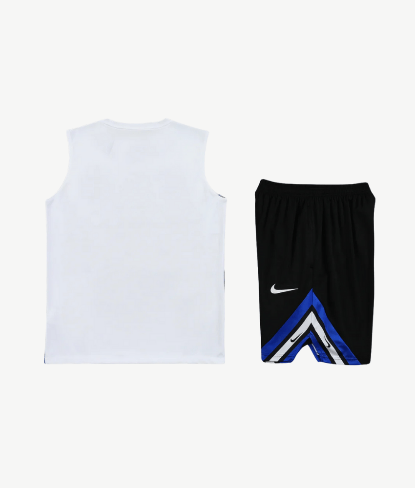 INTER MILAN 2025/26 WHITE 'OLD-SCHOOL' VEST SET