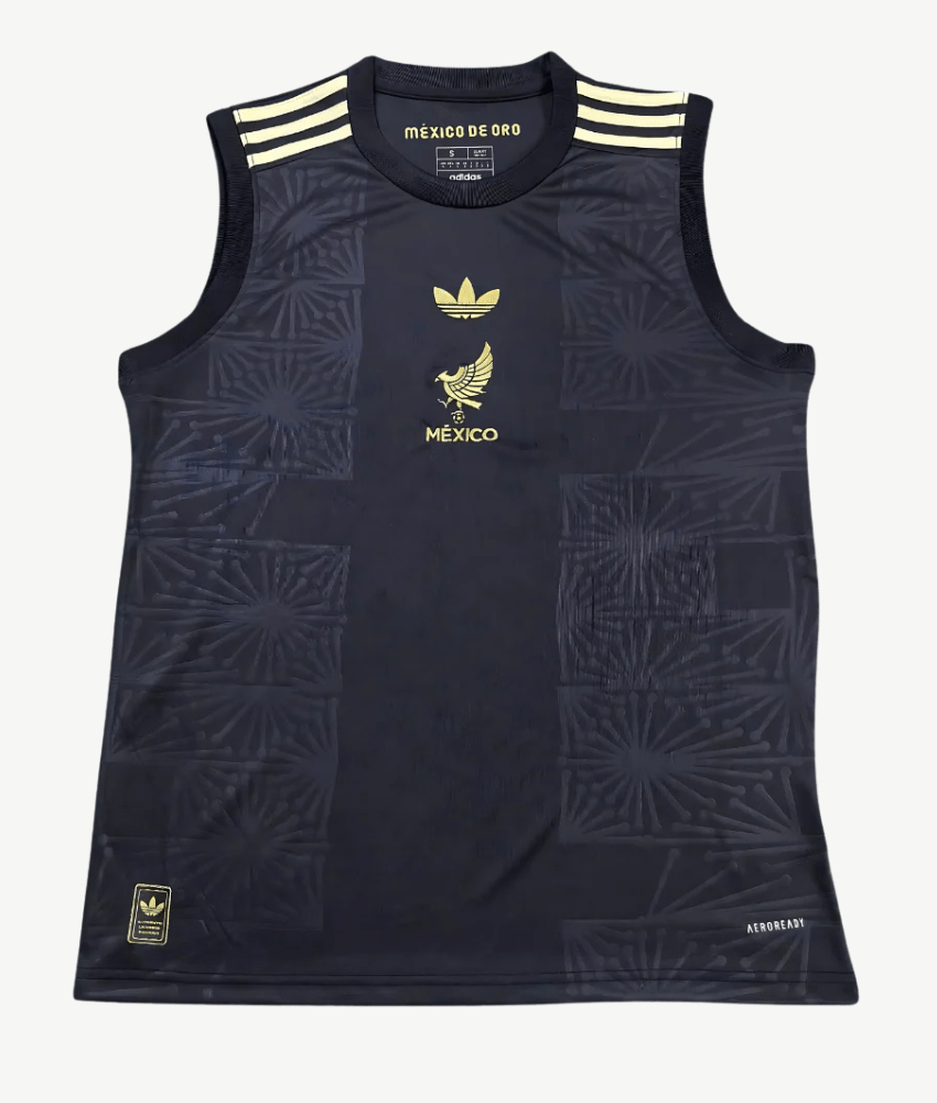 MEXICO 2024/25 GOLD CUP BLACK VEST