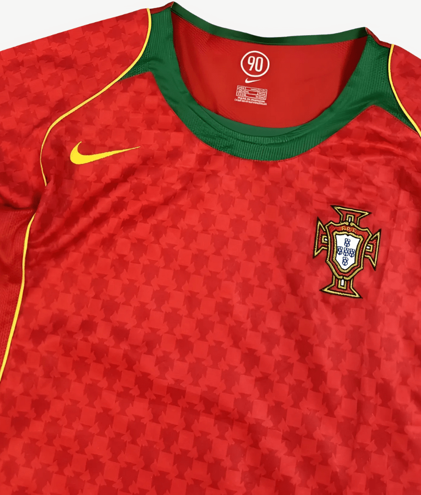 PORTUGAL 2004 RETRO HOME SHIRT