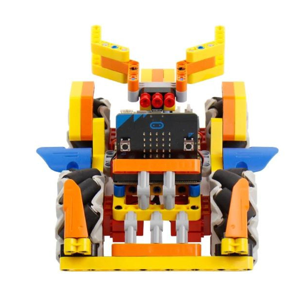 Robot Sets Programmable - Omni:bit Smart Robot Car with Mecanum Wheel and LEGO