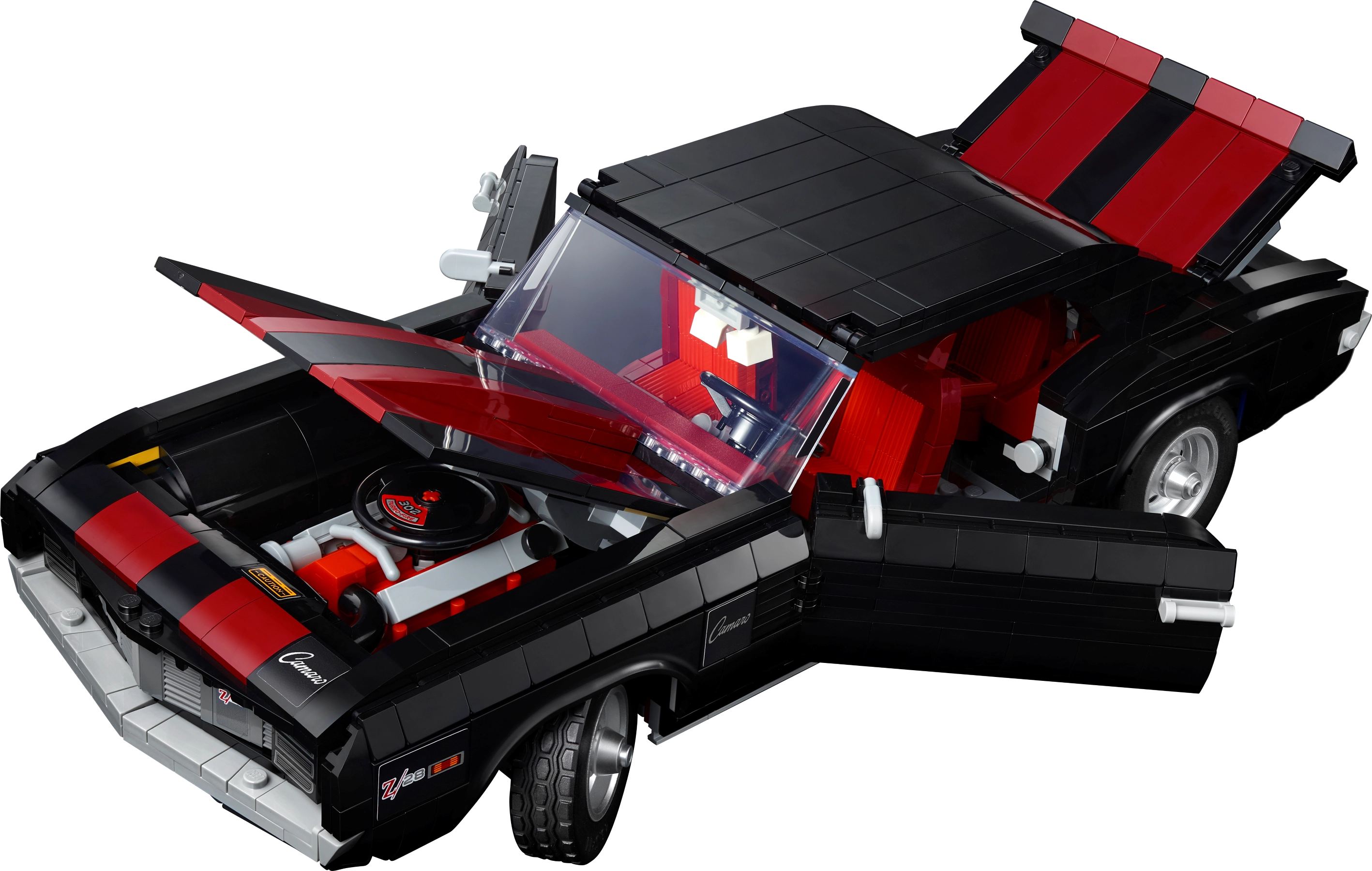 ROLET Camaro 28 sports car model toy assemble building blocks