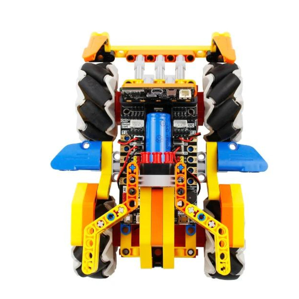 Robot Sets Programmable - Omni:bit Smart Robot Car with Mecanum Wheel and LEGO