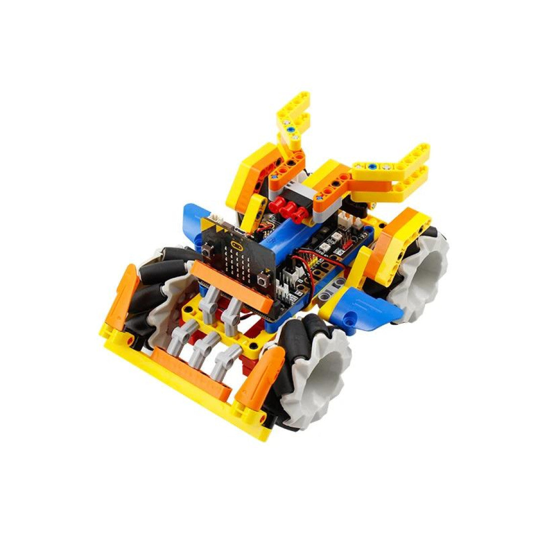 Robot Sets Programmable - Omni:bit Smart Robot Car with Mecanum Wheel and LEGO