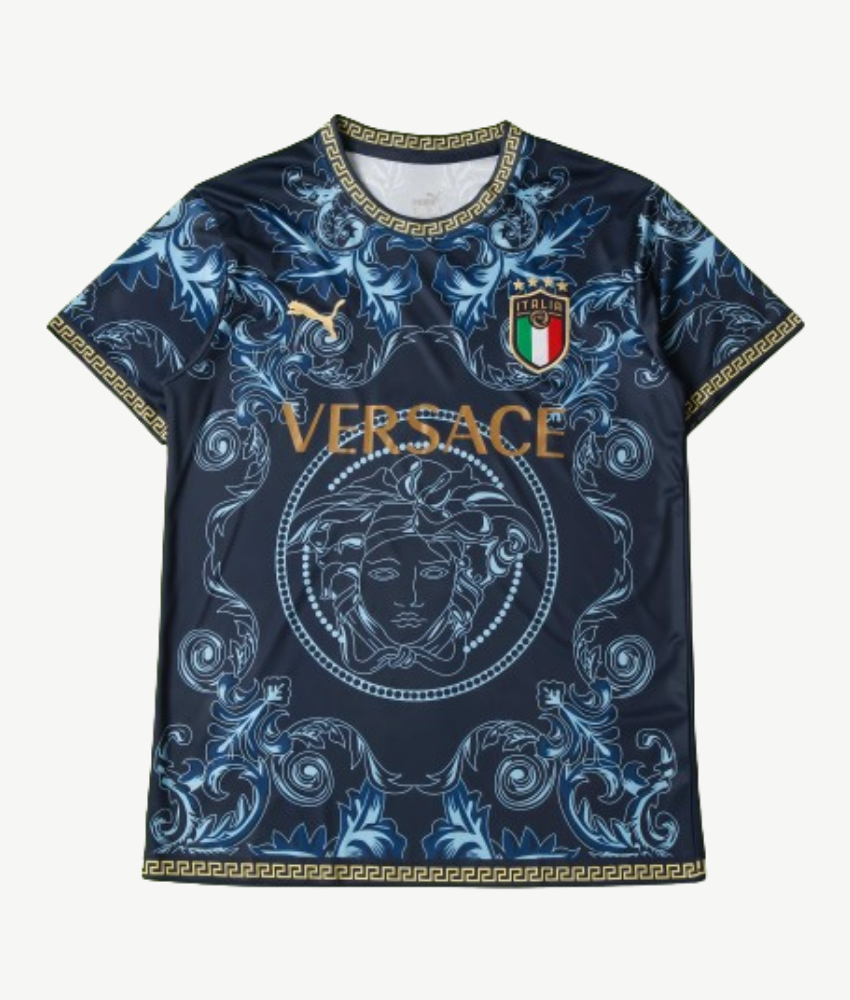 ITALY X VERSACE 2022 CONCEPT (BLUE) HOME SHIRT