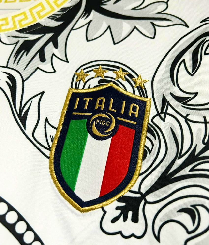 ITALY X VERSACE 2022 CONCEPT (WHITE) HOME SHIRT