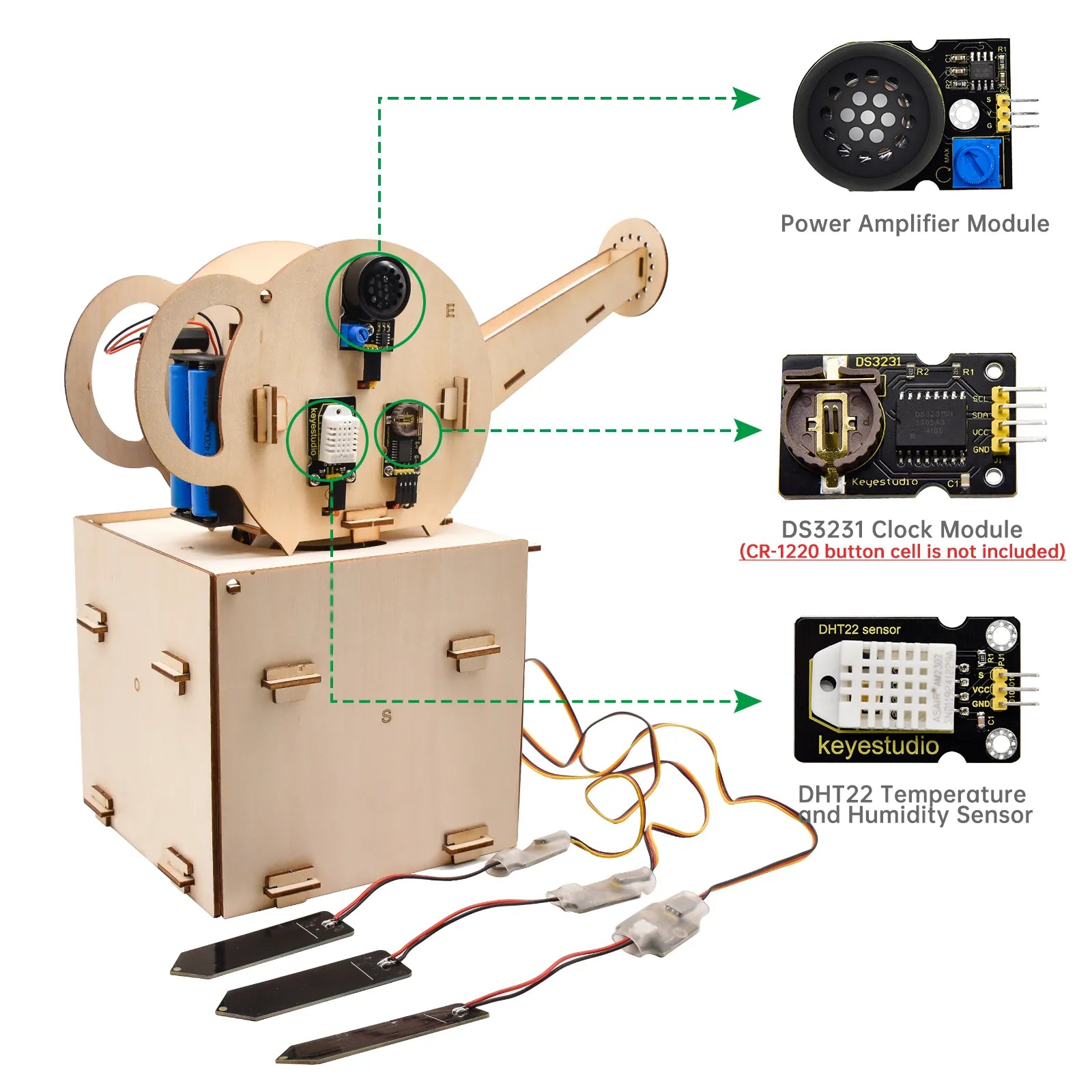 Automatic Watering Starter Kit for Ardu37STEM Electronic Pigment DIY Projects