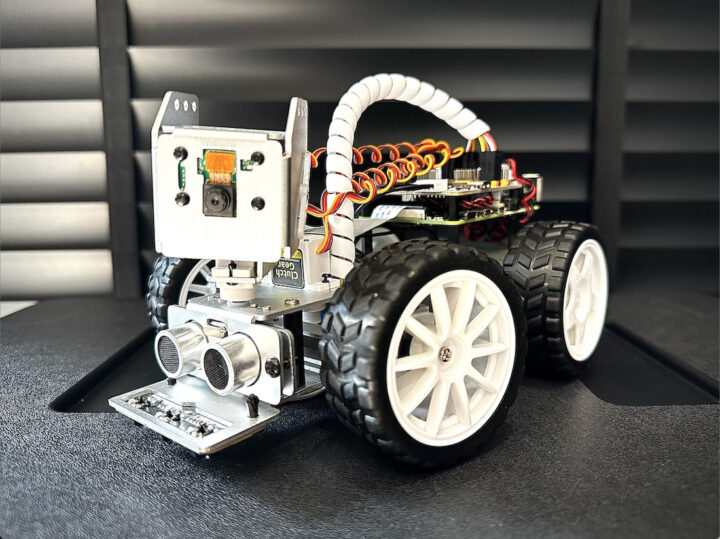 SunFounder Smart Video Robot Car Kit for Raspberry Pi, Python/Blockly, Web Control, Line Tracking, for Raspberry Pi Robot Kits for Teens and Adults