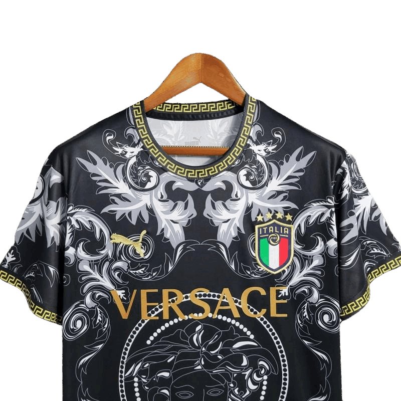 22/23 Special Edition Italy x Versace Black kit - Fan Version