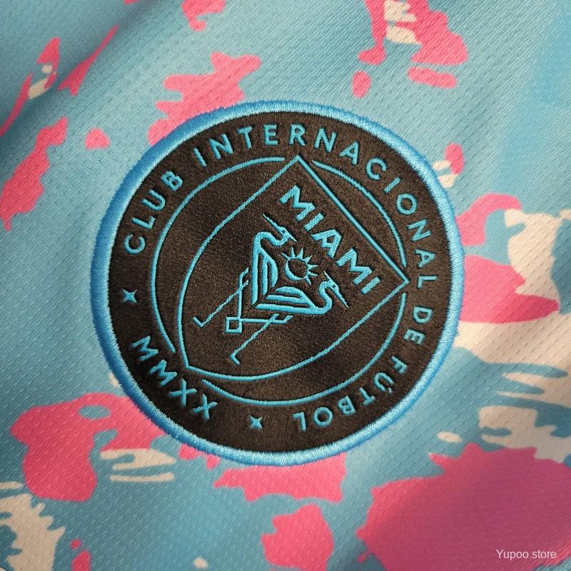 23-24 Inter Miami Training Blue kit - Fan Version