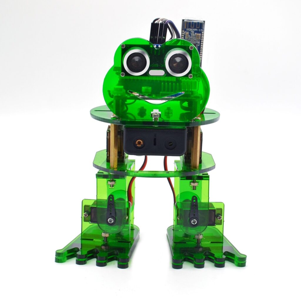 4-DOF Robot Kit Frog Robot for Arduino Nano Graphical Programming/Support IOS & Android APP Control