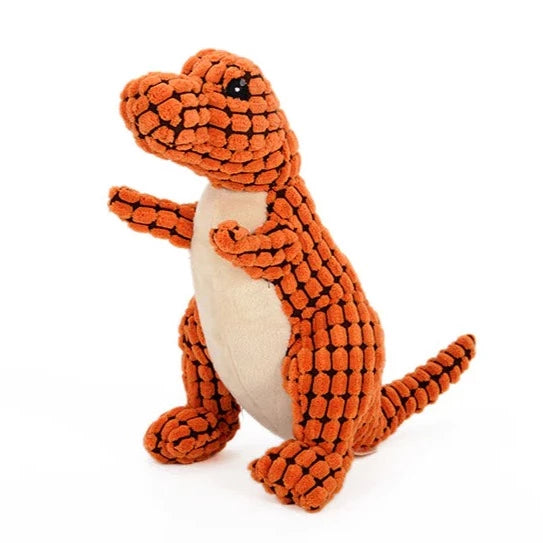 Indestructible Plush Dog Toy for Heavy Chewers