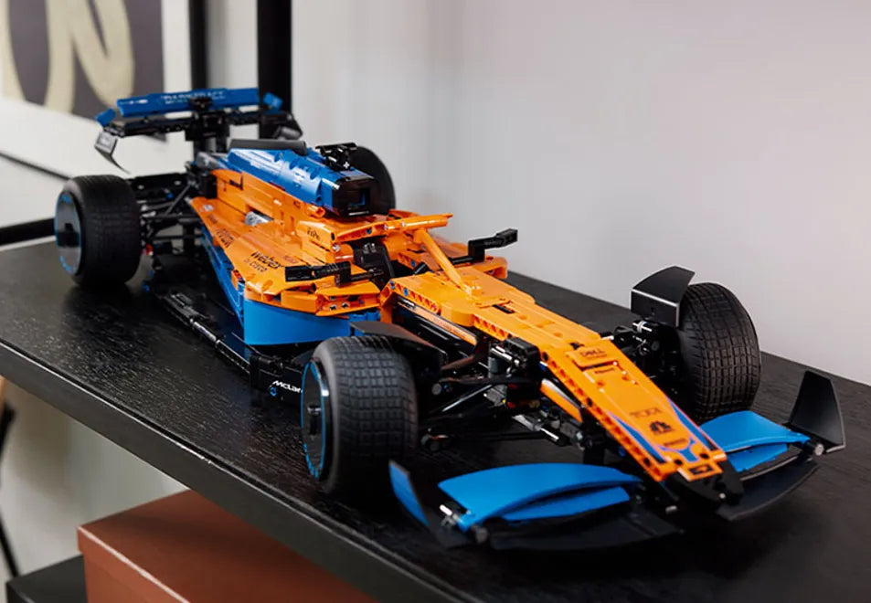 McLarens F1 Formula 1 Racing Car Model Building Kits Self-Locking Bricks Blocks MOC Toys for Kids Birthday Gift