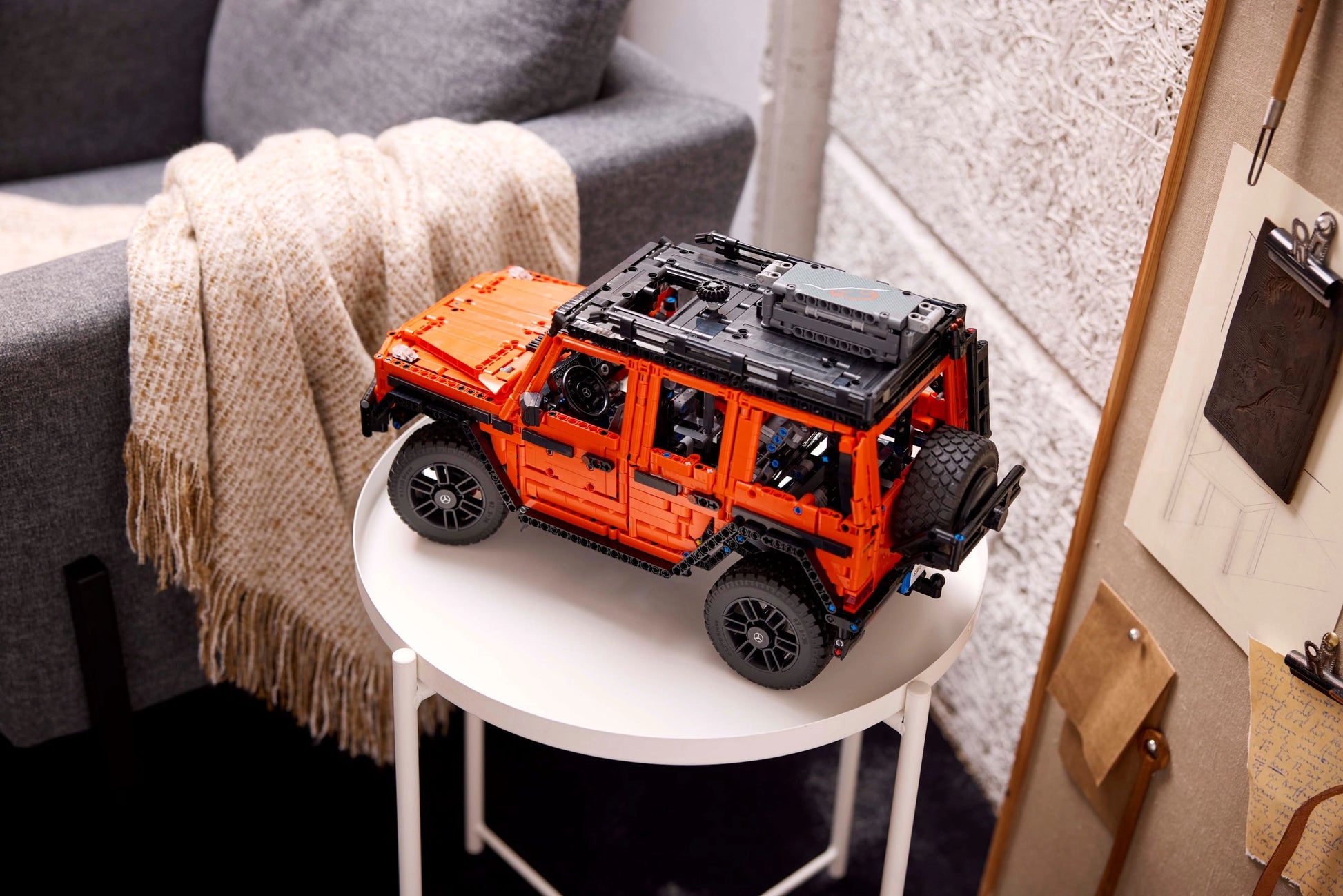 Technic Mercedes-Benz G 500 PROFESSIONAL Line Building Set, Model Car Kit for Adults to Build, Collectible 4X4 Off-Road Vehicle, Gift for Men, Women, Him or Her