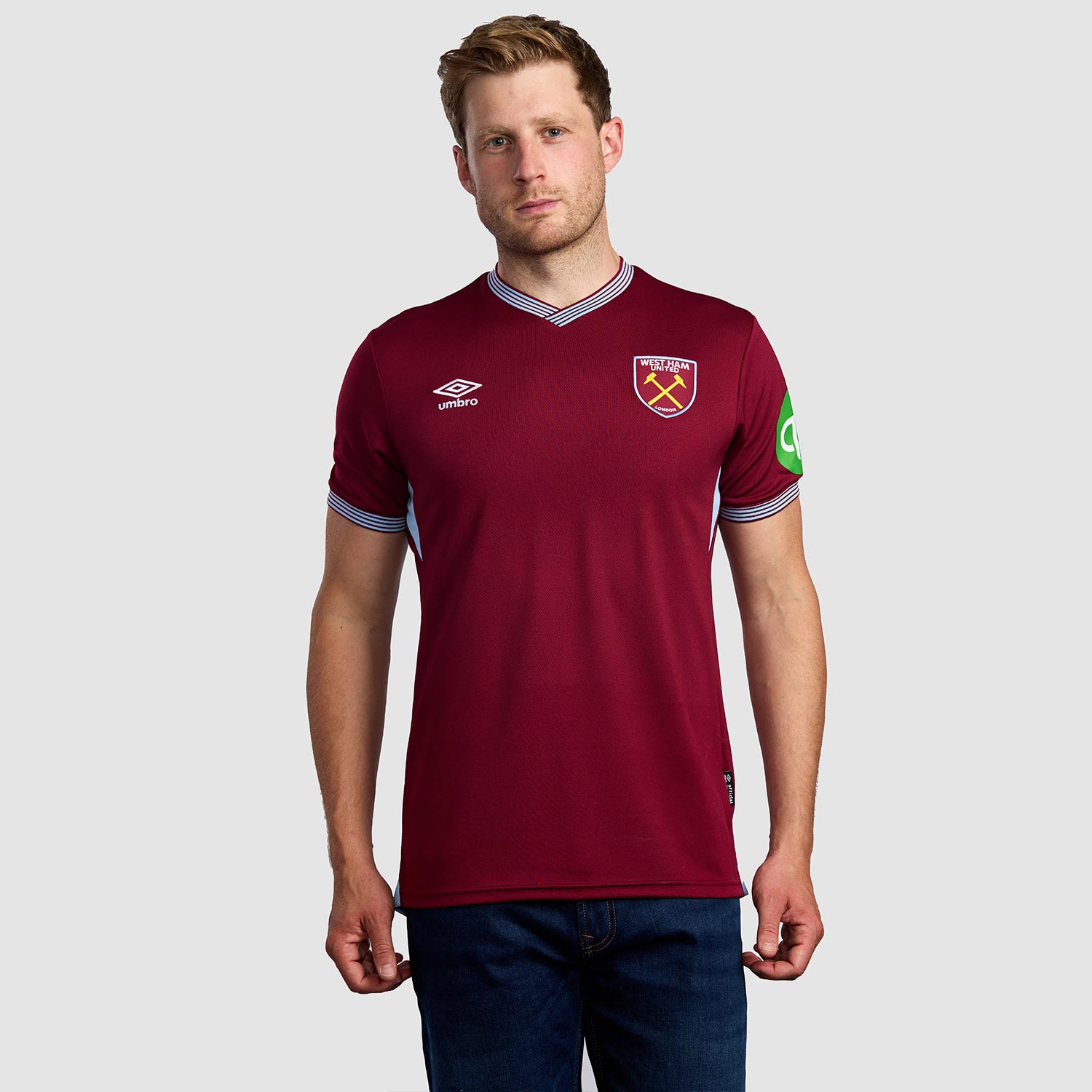 West Ham 25/26 Adults Unsponsored Home Shirt