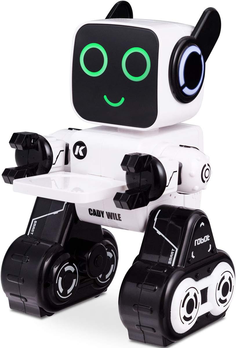 Remote Control Robot Toy, Wireless RC Robot Senses Gesture, Sings, Dances, Talks, and Teaches, Programmable Smart Robot Kit for Kids