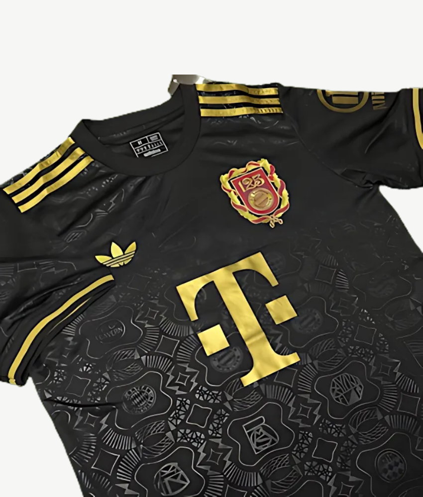 BAYERN MUNICH 2024/25 '125TH ANNIVERSARY BLACK' SPECIAL EDITION SHIRT