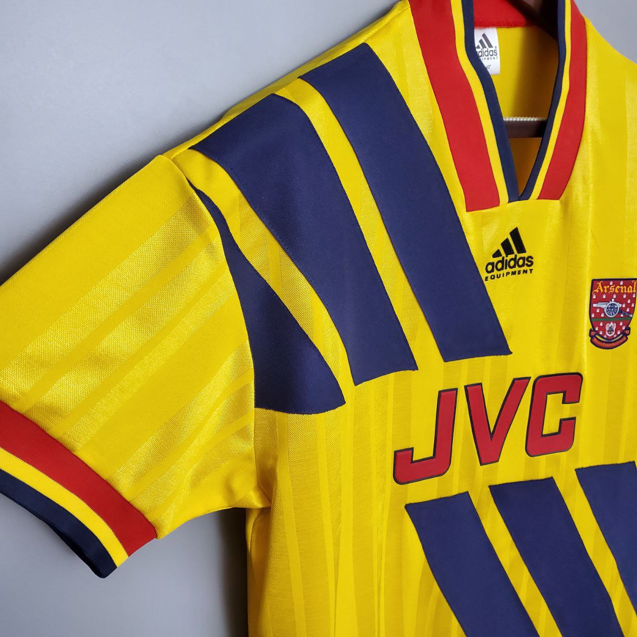 Arsenal 1993 94 Retro Jersey Away New Soccer Jersey Arsenal Retro 93 94