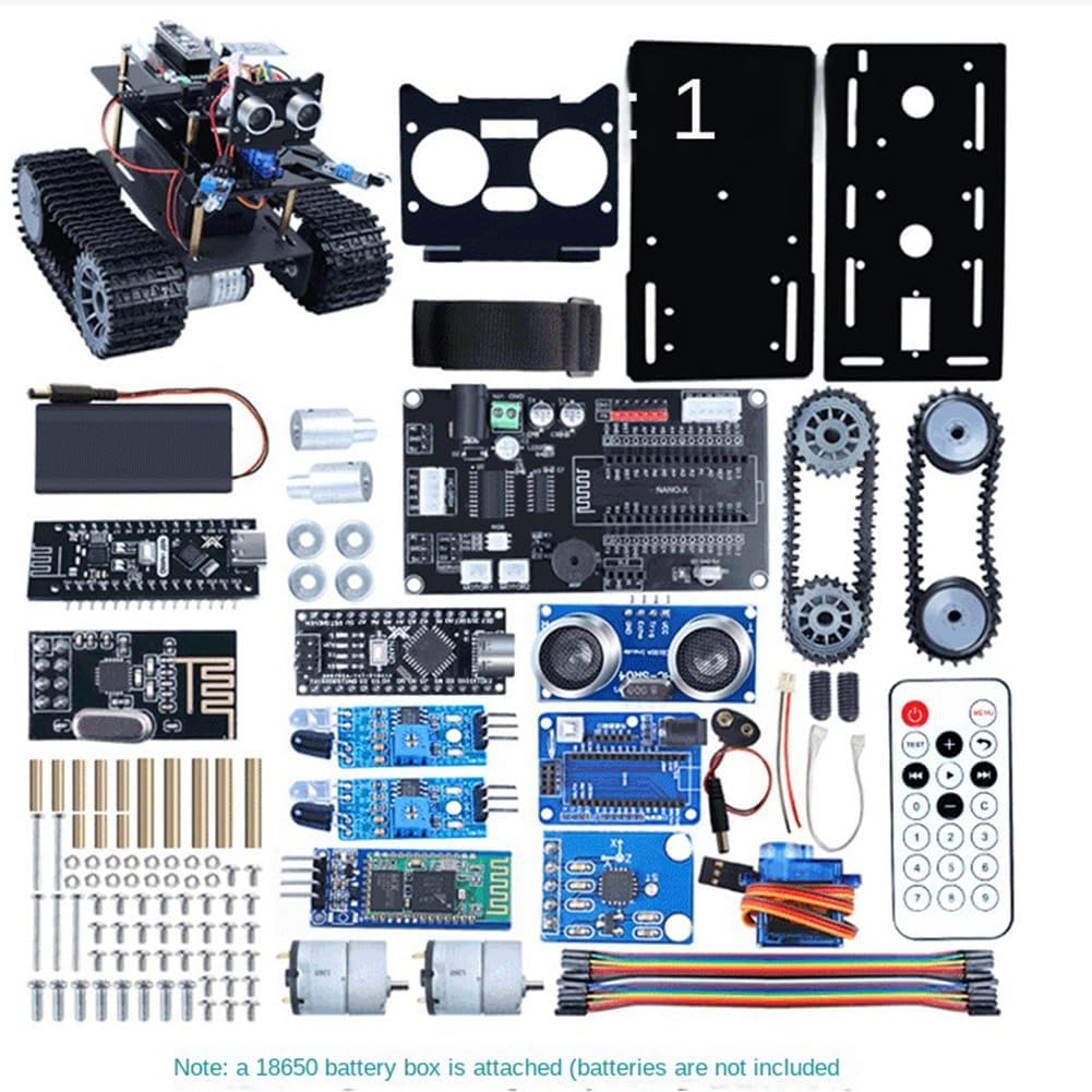 CASLE Car Smart Robot Programming Kit Replacement Spare Parts Electronicgesture Control Kit Smart Car Robot Kit Programming Learning Programming Kit