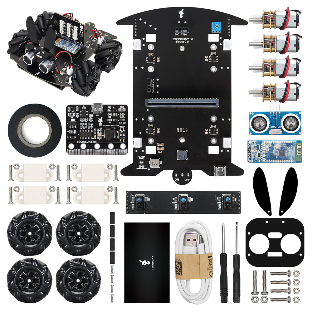 Factory Direct Open Source 328P 4WD Robot Starter Kit DIY STEM Robot Kit Programming Robot Kit Education For Arduino