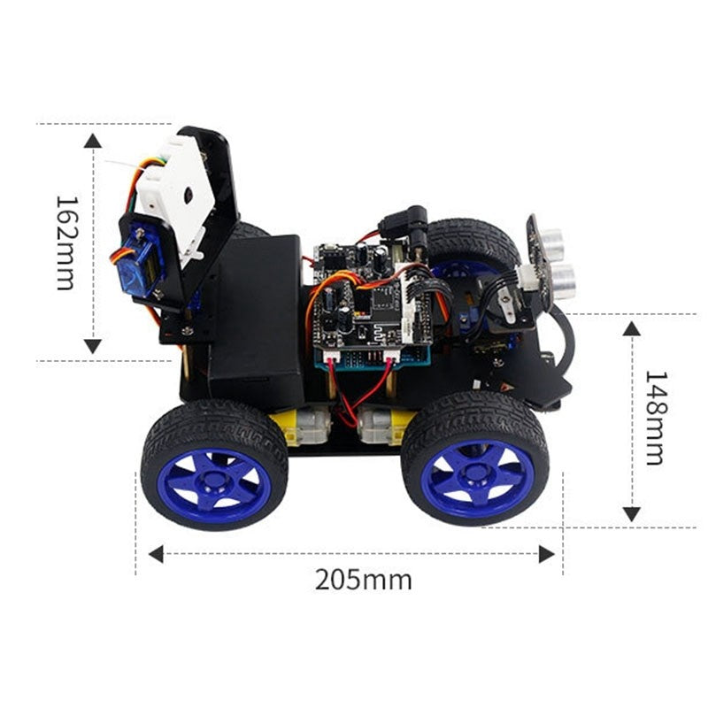 Arduino R3 UNO WiFi Camera Smart Robot Car without UNO Development Board