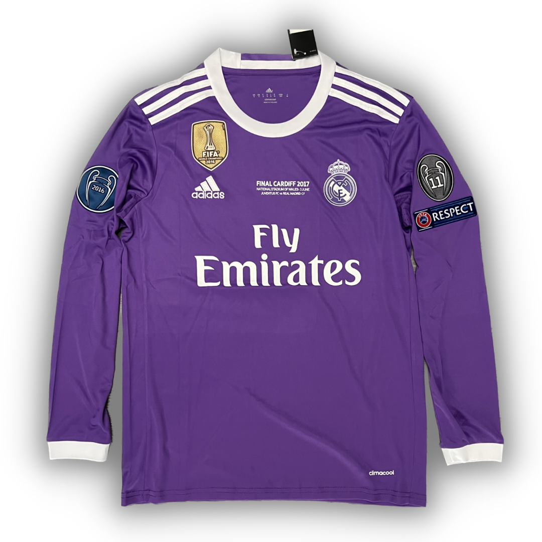 2016-17 - Real Madrid Away Long Sleeve Retro