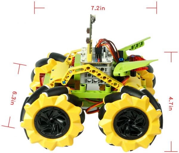 Rugged Off-Road Robot for STEM Learning