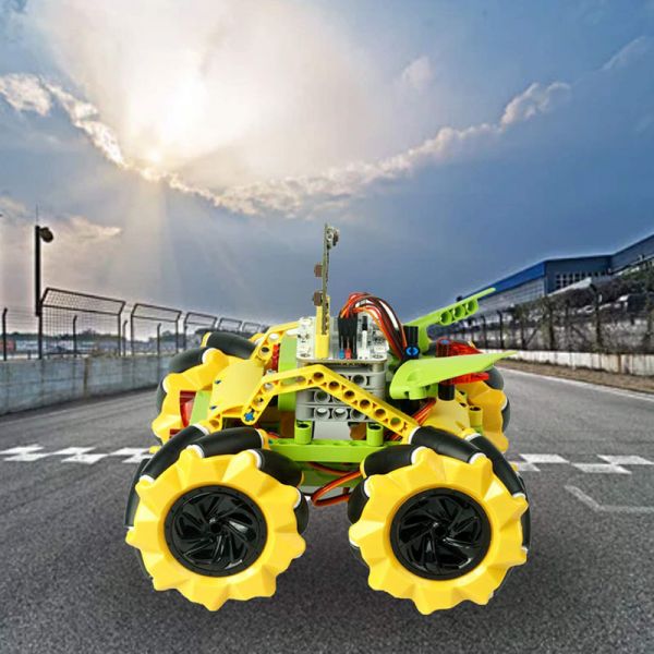 Rugged Off-Road Robot for STEM Learning