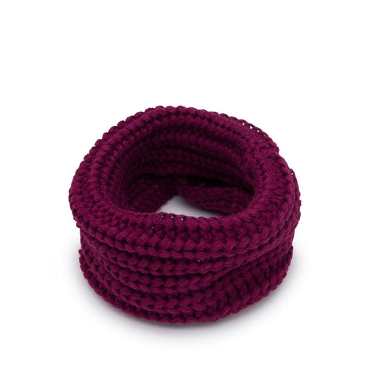 Plum Infinity Scarf