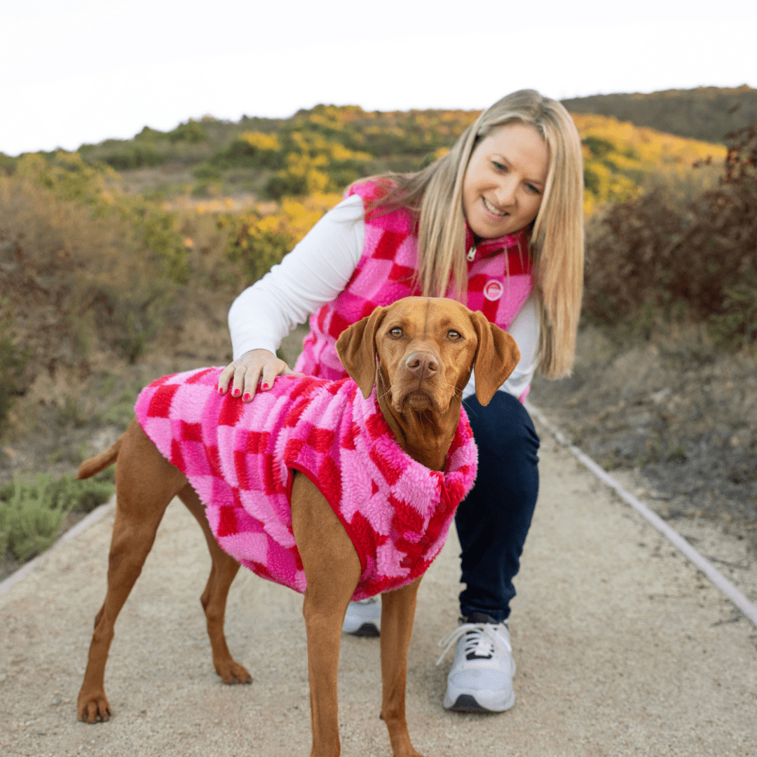 Ski Pink Sherpa Vest