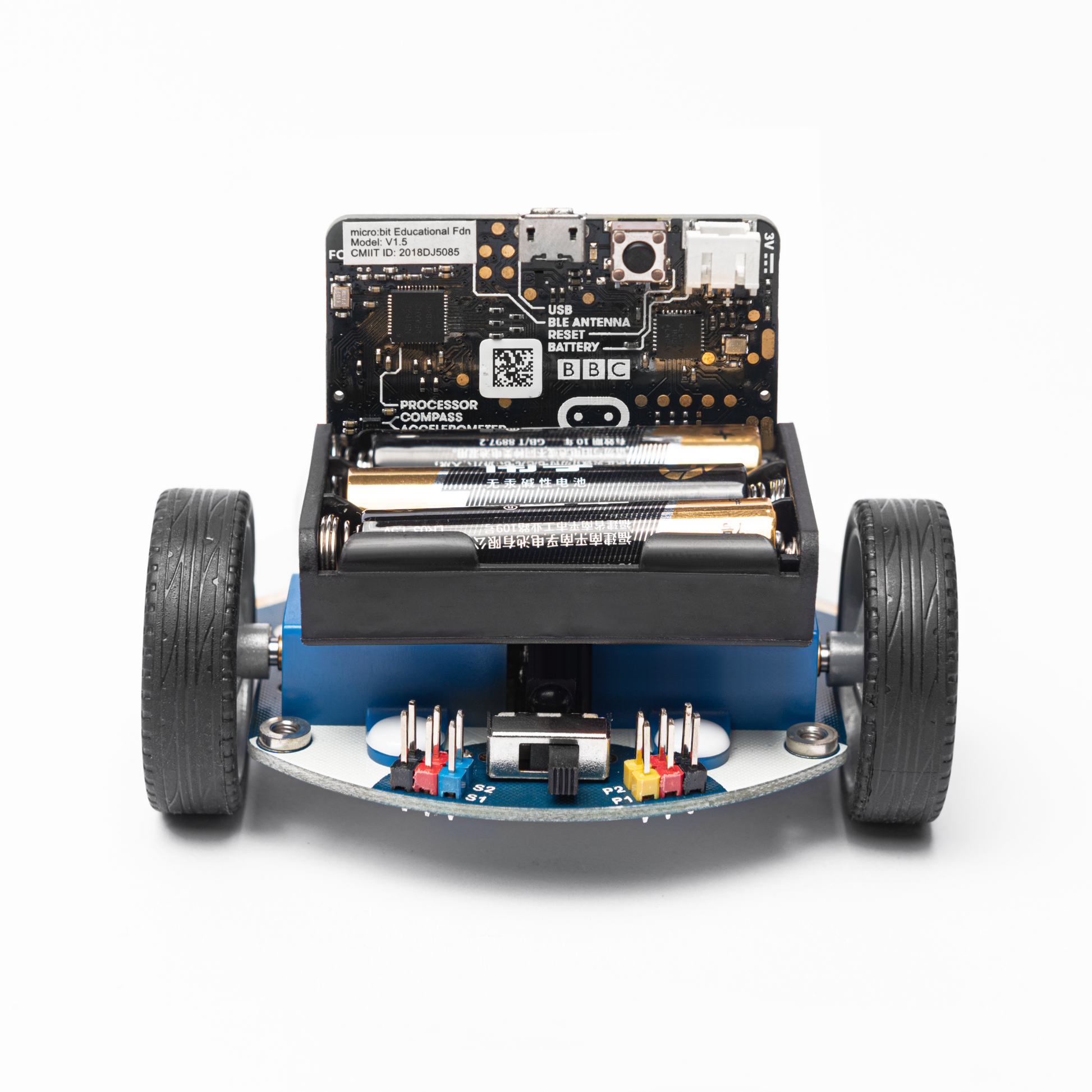 micro bit Robot Smart Cutebot Kit, DIY Programmable Robot Car Kit & STEM Educational Robot Kit