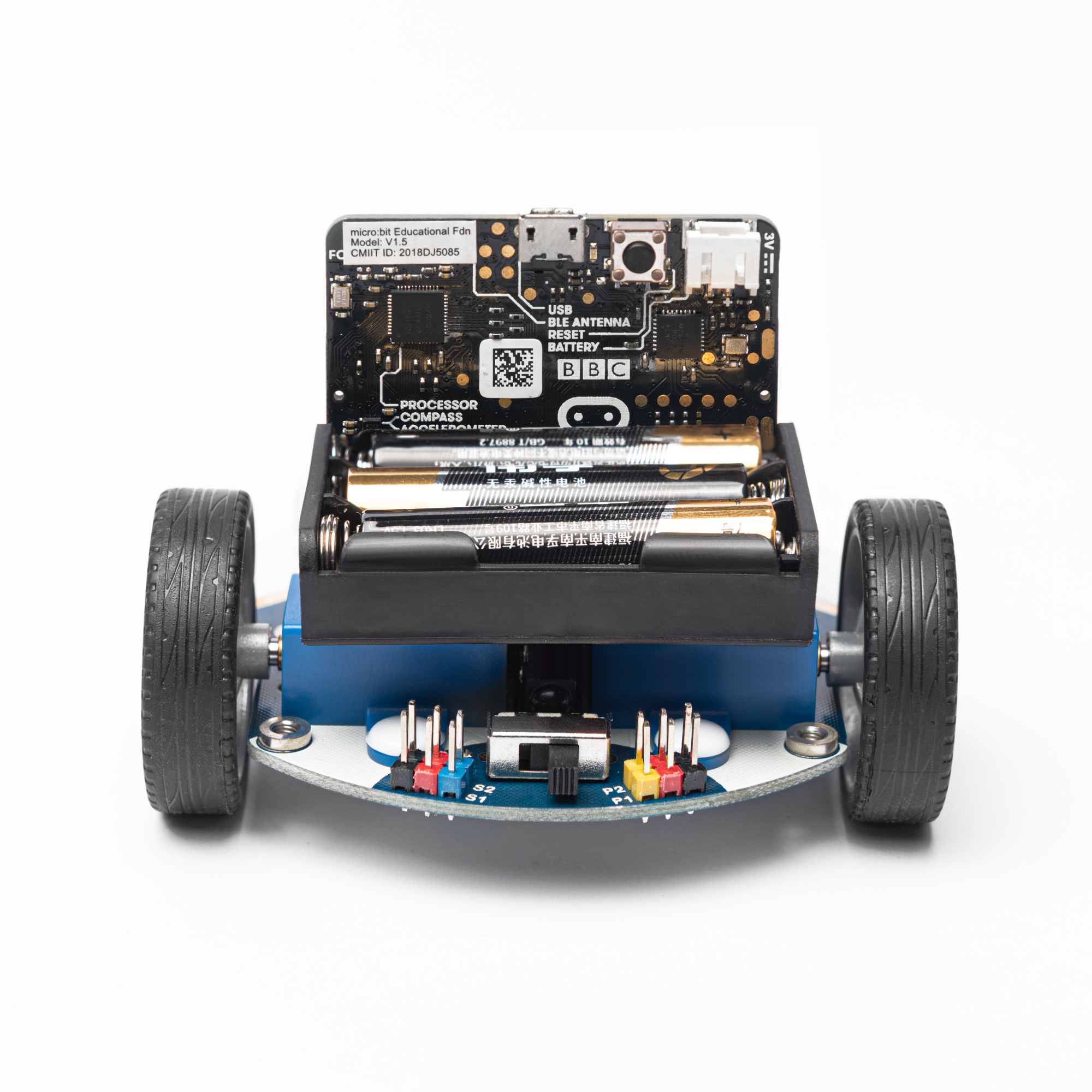 micro bit Robot Smart Cutebot Kit, DIY Programmable Robot Car Kit & STEM Educational Robot Kit