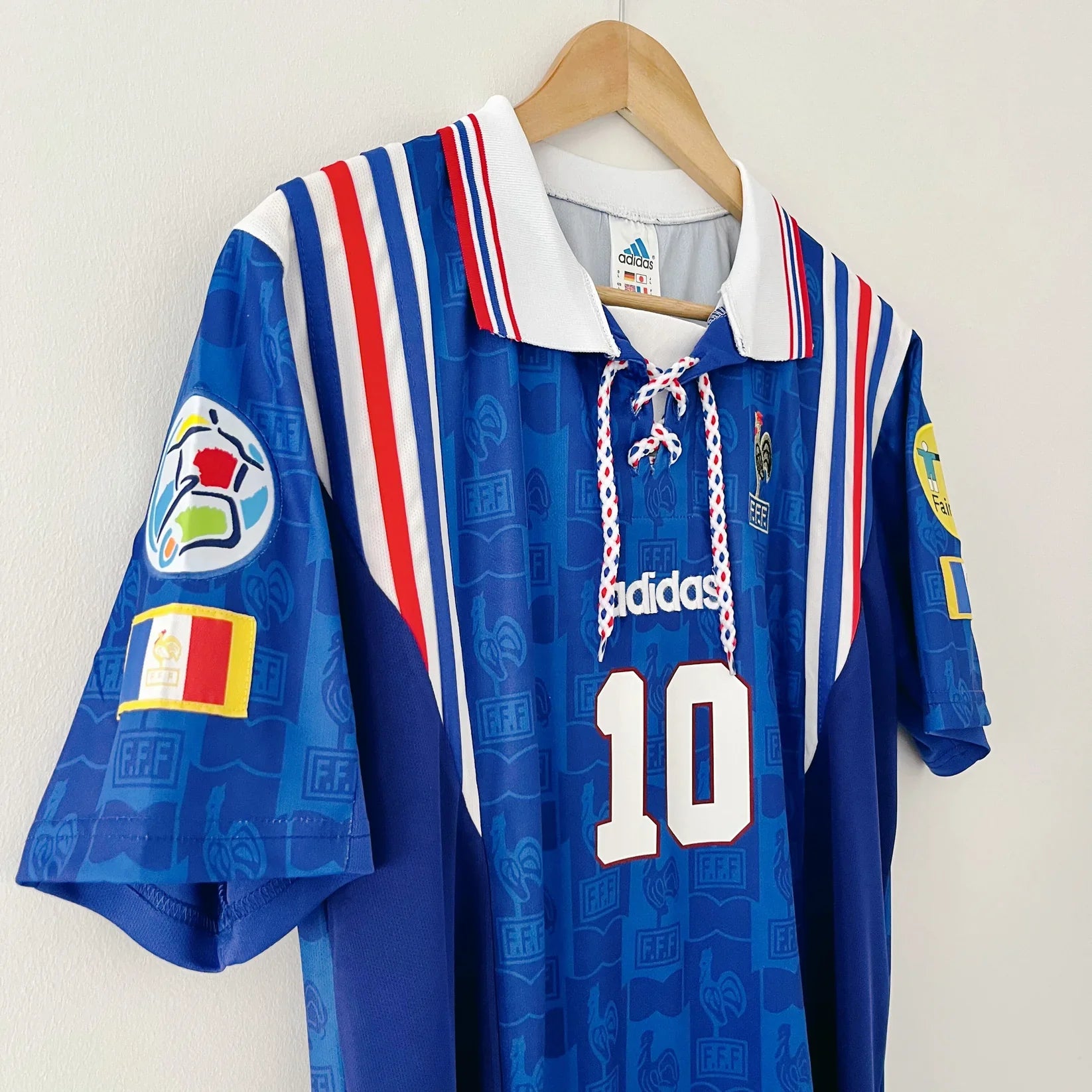 France Home Shirt - 1996