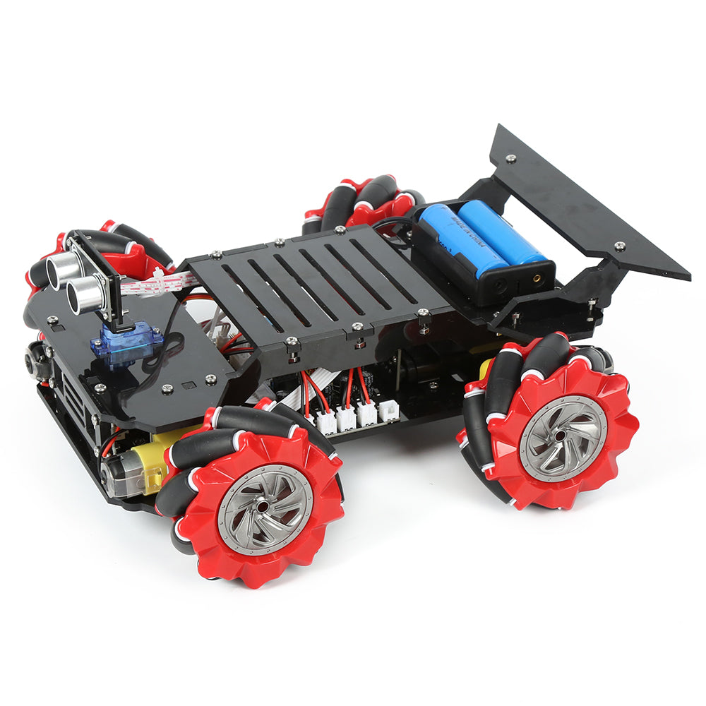 Child Toy Robots Smart Robot Car - Crab Overlord Mecanum Wheel Robot Car Kit