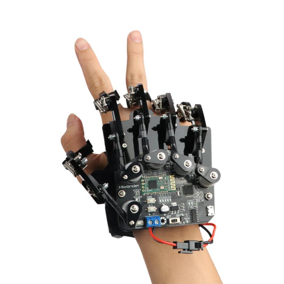 Hiwonder Wireless Somatosensory Open-Source Mechanical Glove for Robot Control