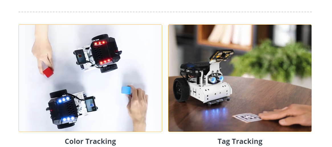 AiNova Intelligent Vision Robot Car Graphical Python Program