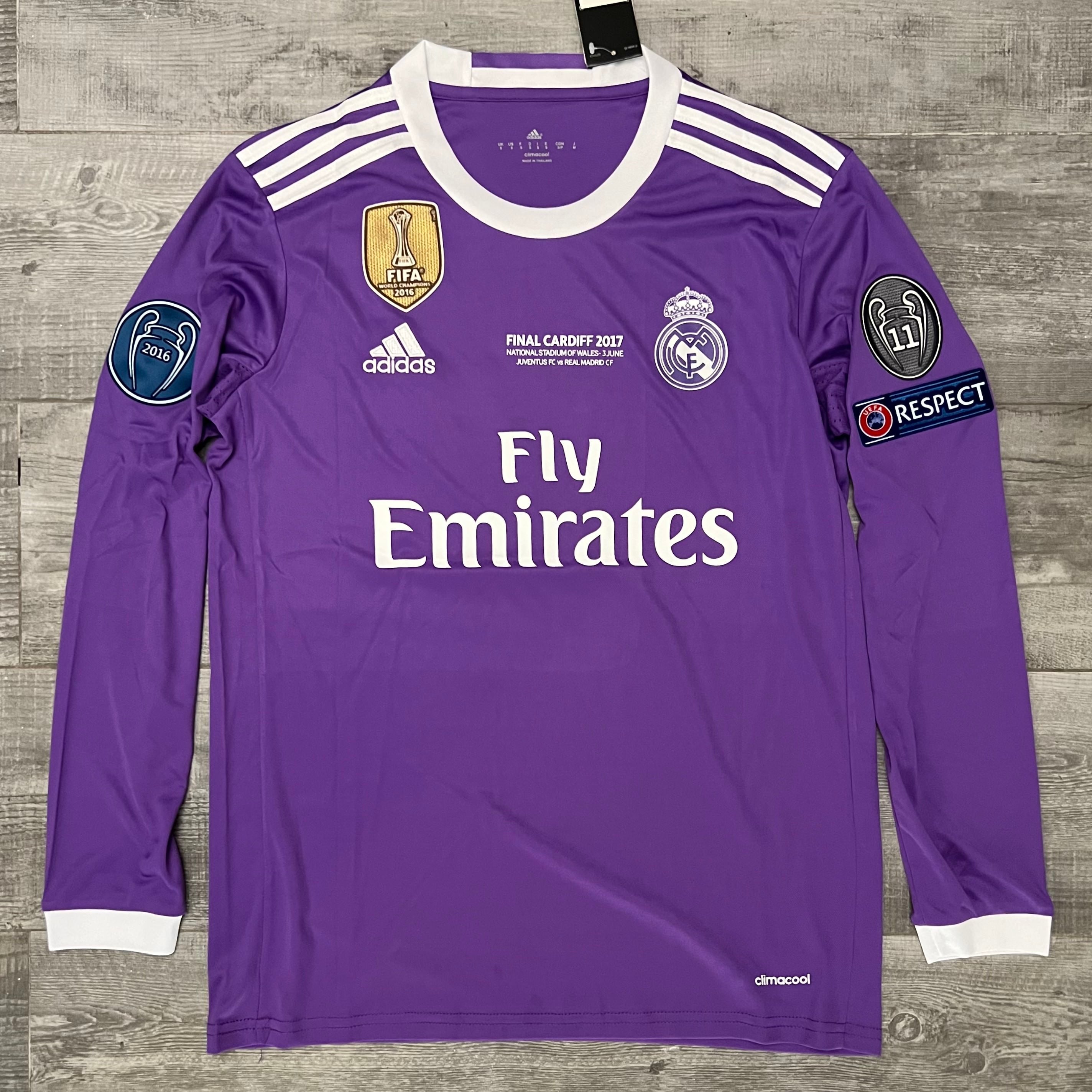 2016-17 - Real Madrid Away Long Sleeve Retro