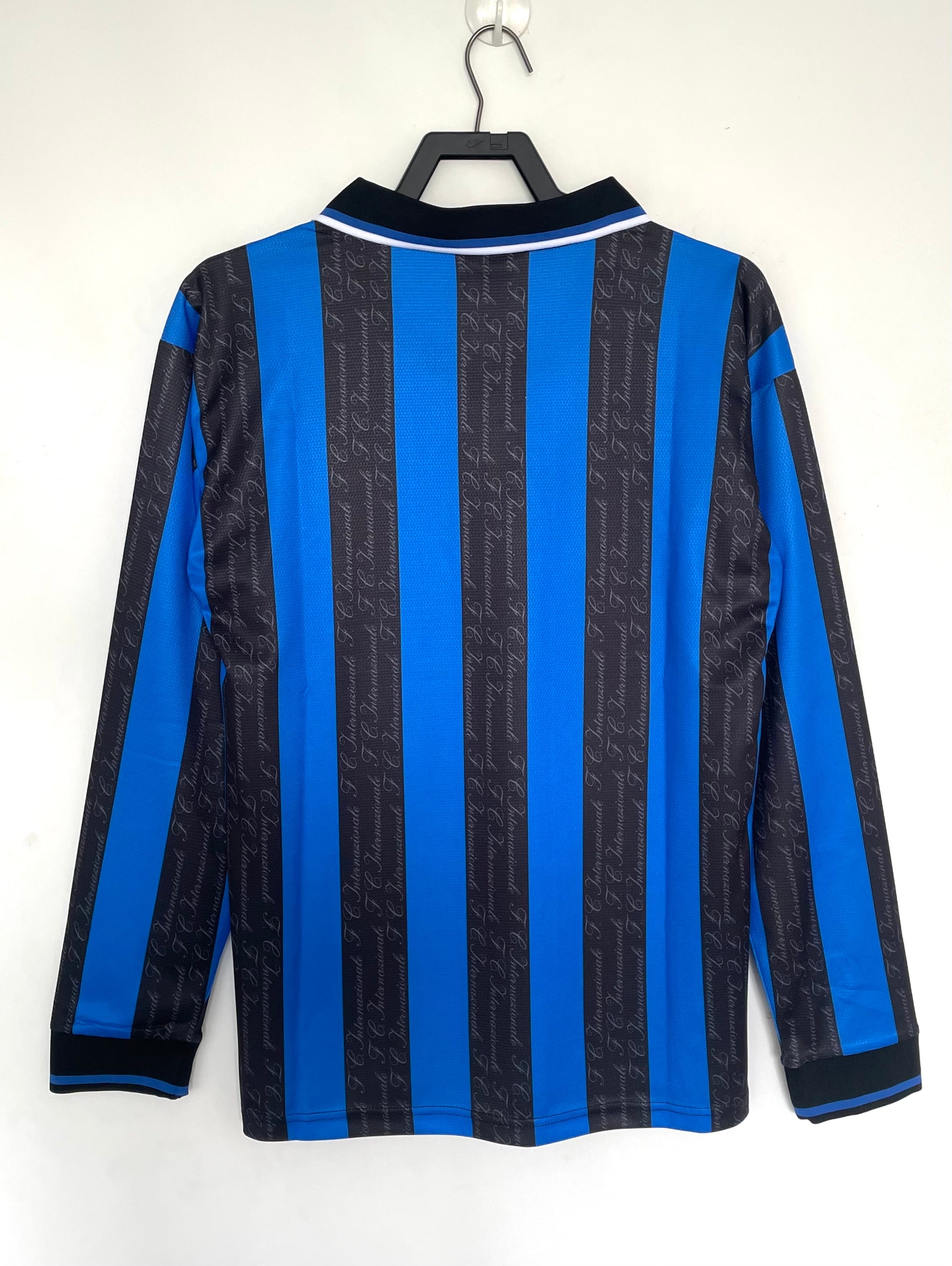 Inter Milan Long Sleeve Home Shirt - 1997-98