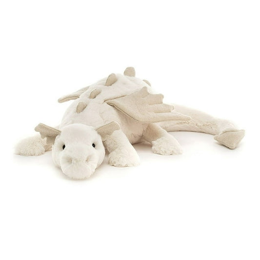 Blue White Pterosaur Plush Toy with Tiny Wings, Pterosaur Doll Pillow