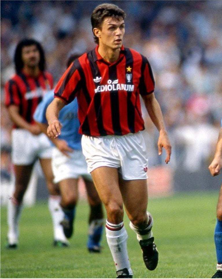 AC Milan 1991/92 Home X Maldini