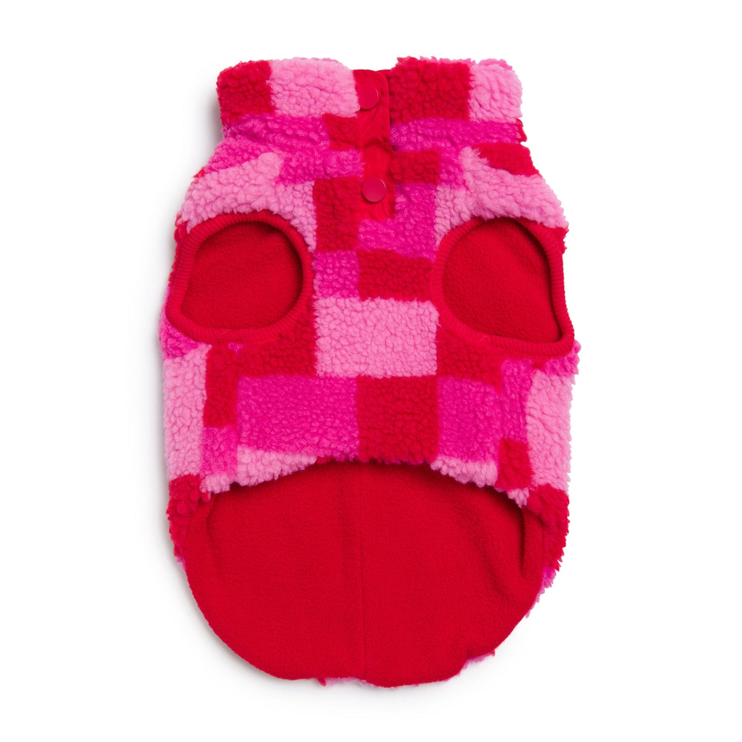 Ski Pink Sherpa Vest