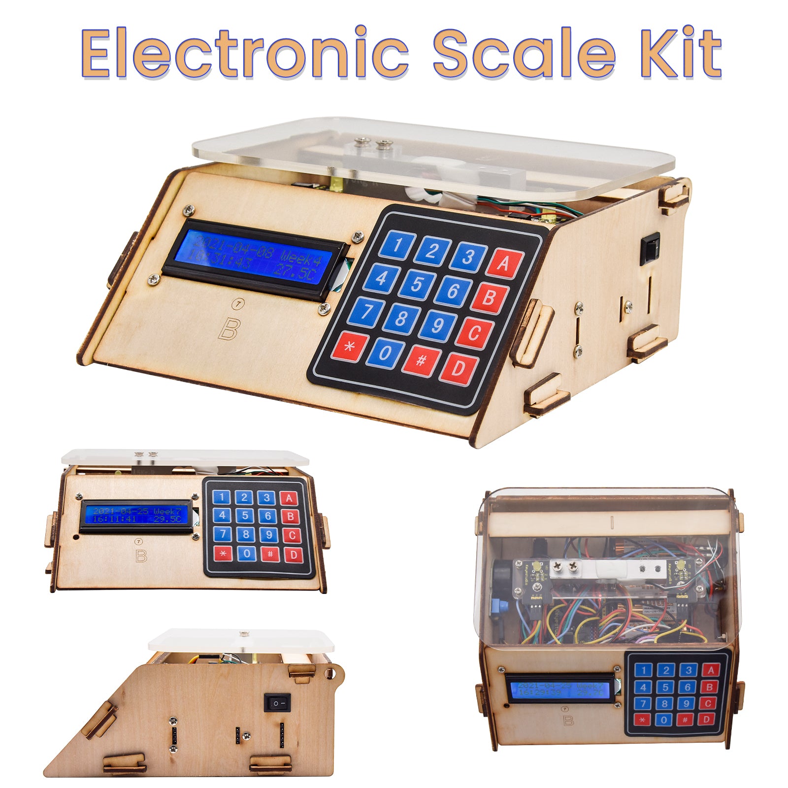 Electronic scale 5 kg Arduino Project Kit: Build Your Own Scale