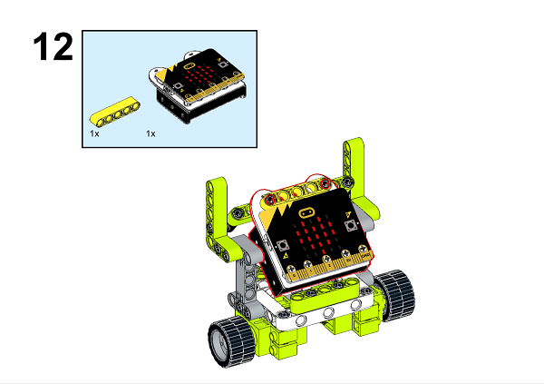 micro bit Ring: bit 6-in-1 Building Bricks Kit, Programmable STEM Educational Learning Kit with 200+ Building Blocks